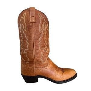 Laredo Men's Jacksonville  68372 Brown Cowboy Western Boots Sz 10.5D MB30